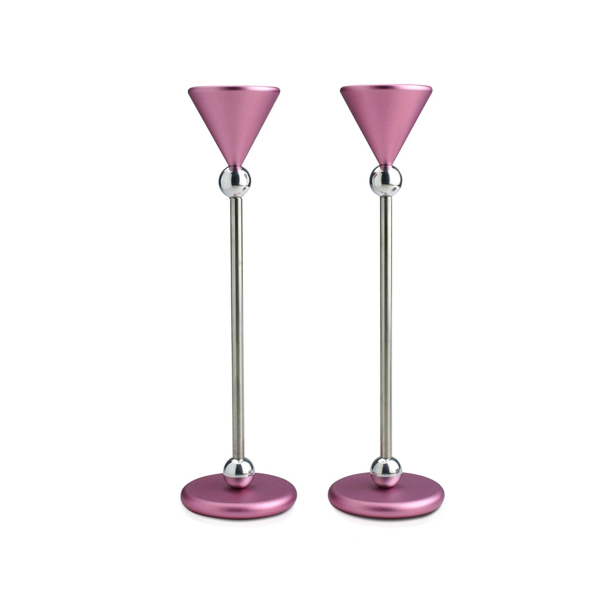 Medium Candlesticks Pink - Petroff Gallery