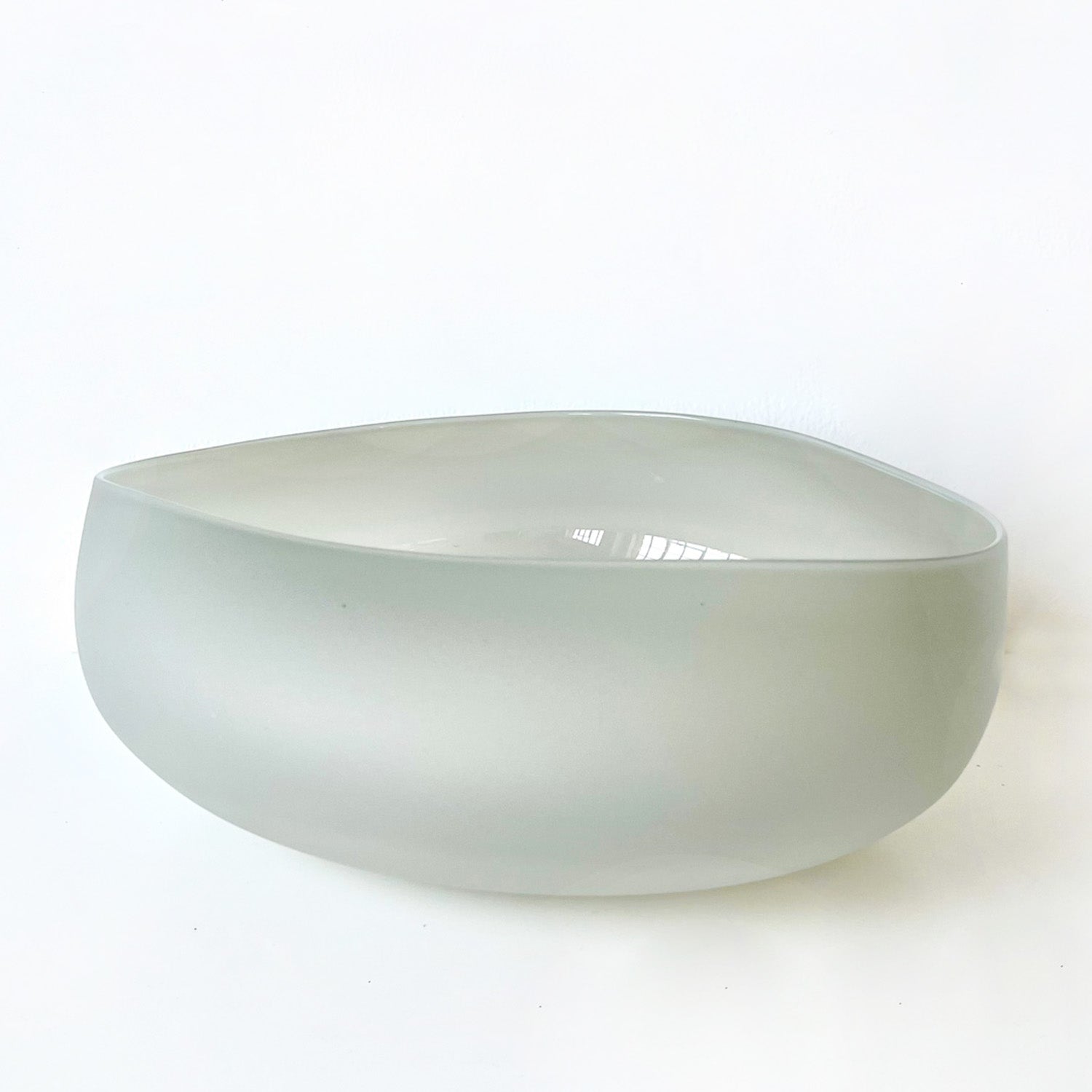 Medium Opal Neutral Grey Topography Bowl - Petroff Gallery -  - Goodman Studio - Medium Opal Neutral Grey Topography Bowl