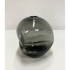 Medium Smoke Grey Pebble Vase - Petroff Gallery - Glass Art