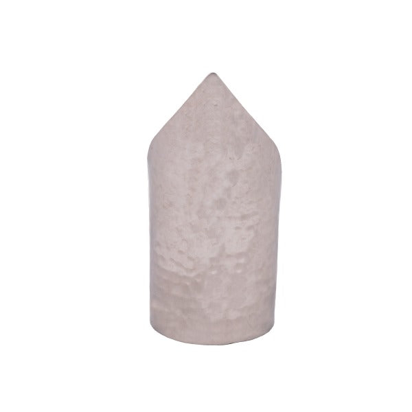 Memorial Candle Holder Hammer Work - Petroff Gallery - Judaica