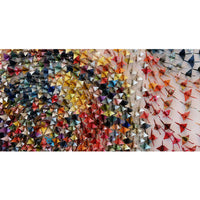 Metropolis detail 3 80" x 60" - Petroff Gallery - Mixed Media Art