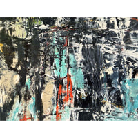 Midnight Pulse 2 12" x 12" - Petroff Gallery - Painting