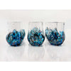 Mini Twisty Cup Midnight Revel Set - Petroff Gallery - Glass Art