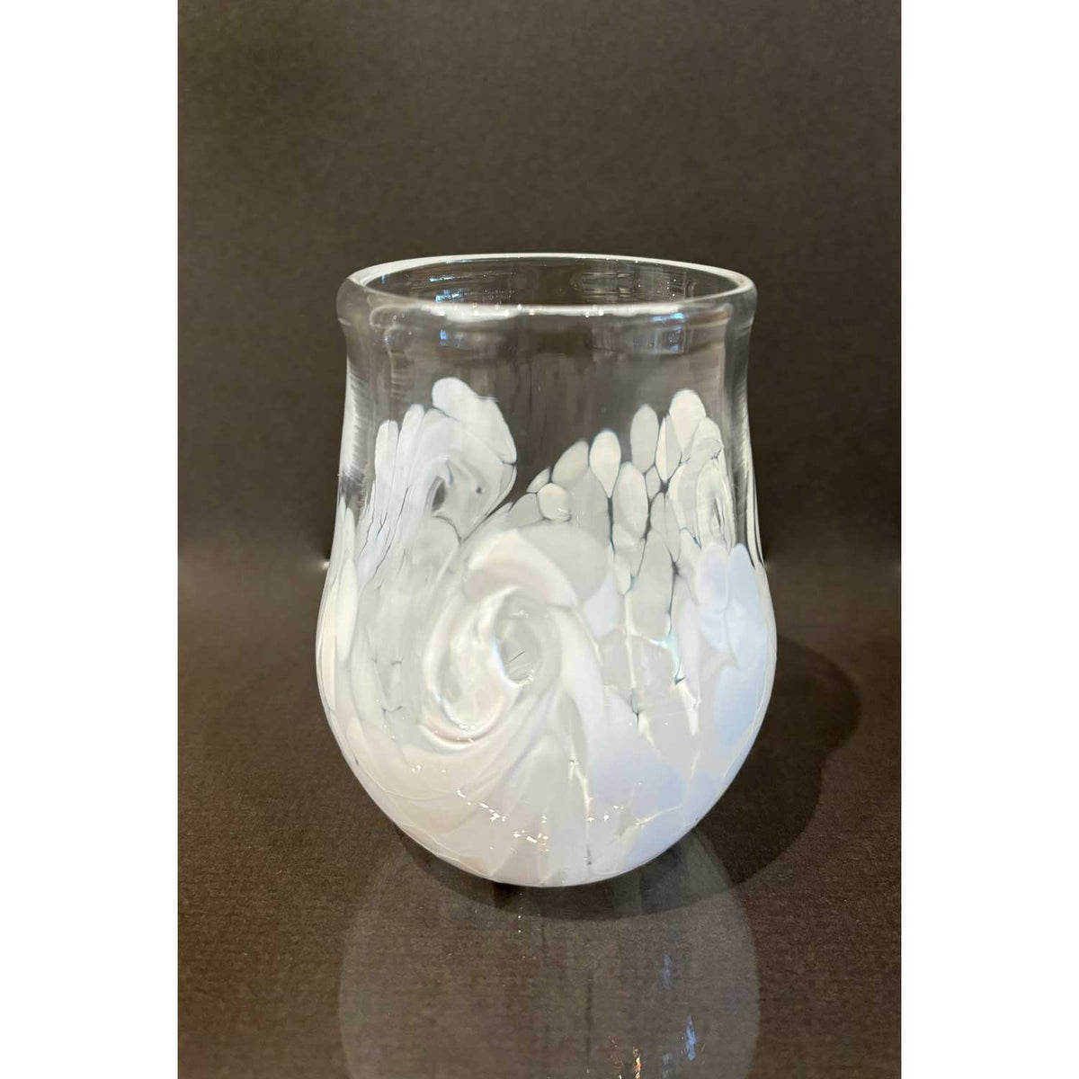 Mini Twisty Cup White Set - Petroff Gallery - Glass Art