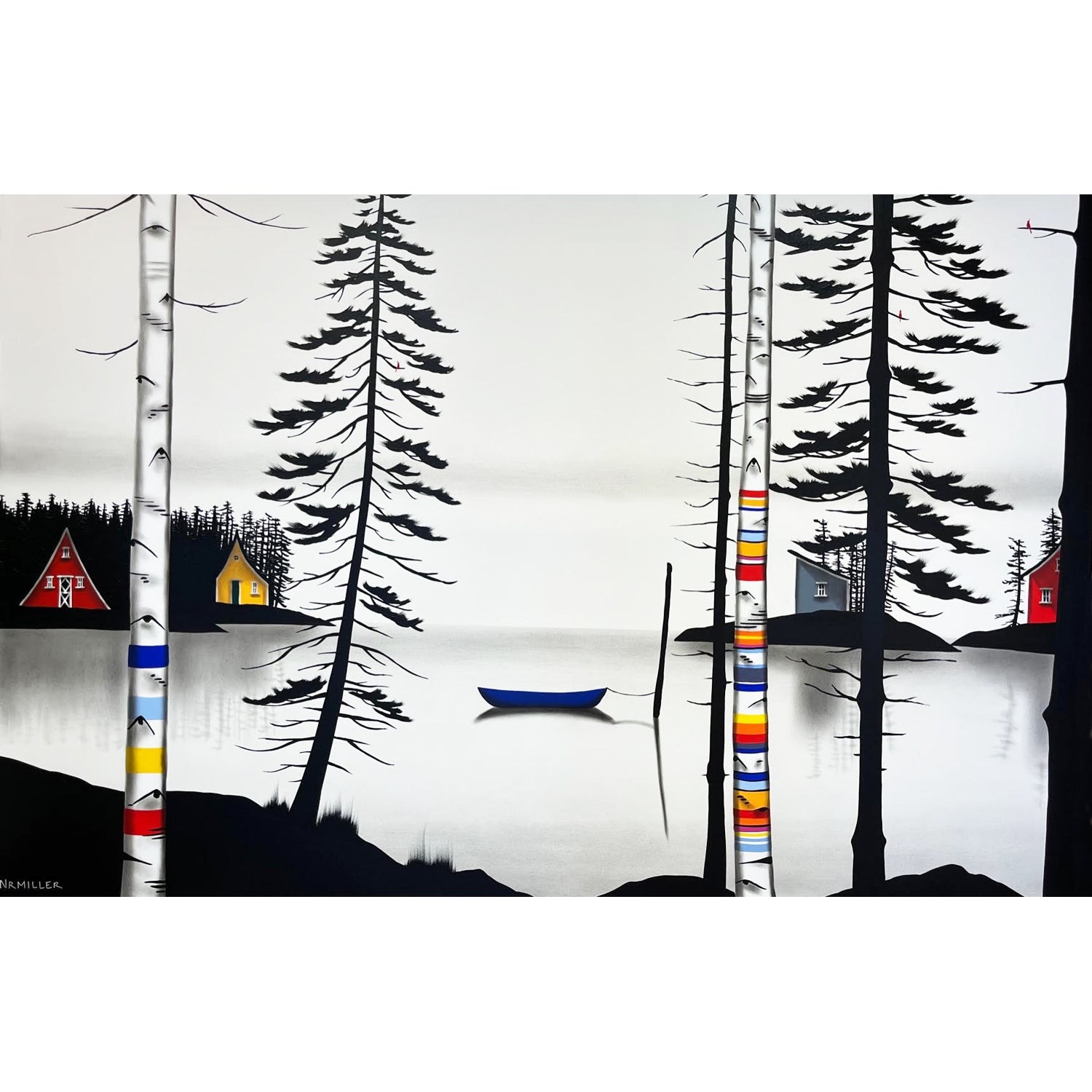 Mother Earth and Father Time 48" x 72" - Petroff Gallery -  - 