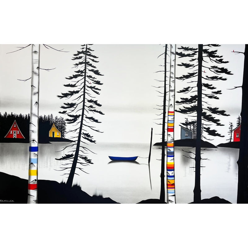Mother Earth and Father Time 48" x 72" - Petroff Gallery -  - 