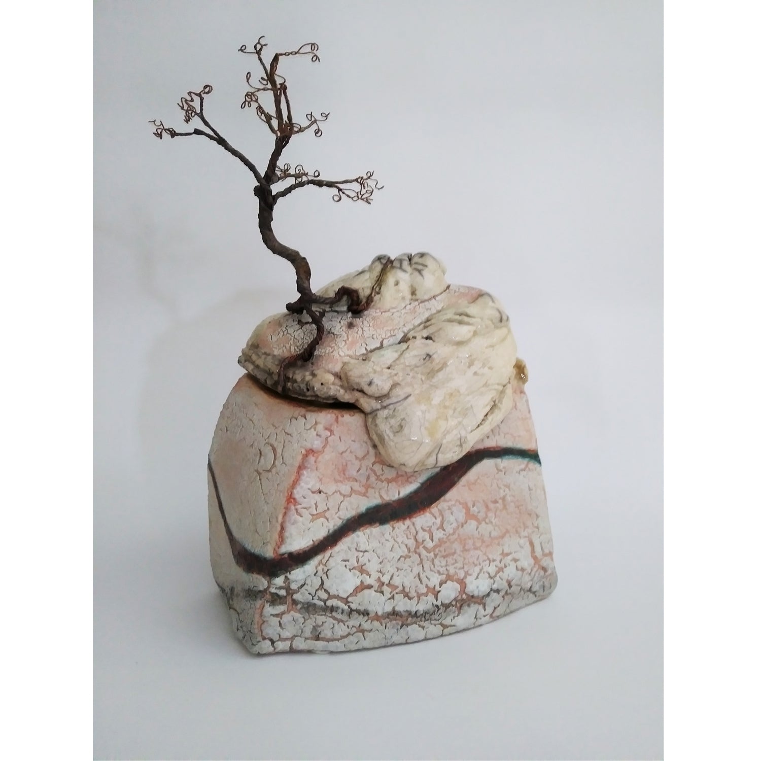 Mountain Box 1 9.5" x 6" x 4.5" - Petroff Gallery -  - 