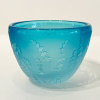 Carol Nesbitt - Small Bowl Copper Blue, 3.25" x 4.25" x 4.25"