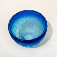 Small Bowl Light and Medium Copper - Petroff Gallery - Glass Art