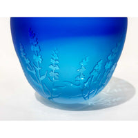 Small Bowl Light and Medium Copper - Petroff Gallery - Glass Art