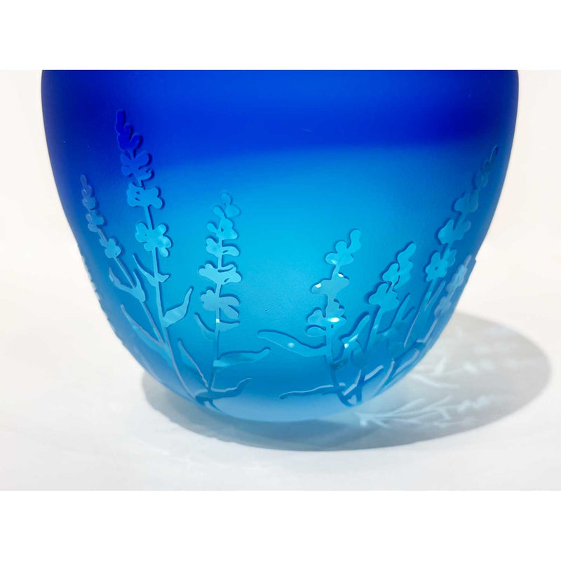 Small Bowl Light and Medium Copper - Petroff Gallery - Glass Art