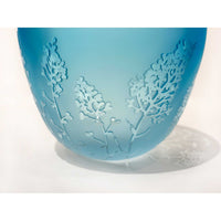 Small Bowl Copper Blue - Petroff Gallery - Glass Art