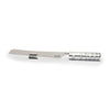 Silver Rings Challah Knife with Salt - Petroff Gallery - Judaica