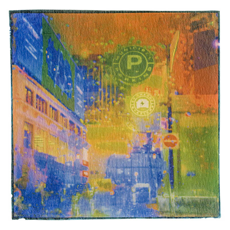 Neon Solitude 10" x 10" Petroff Gallery
