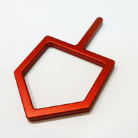 Nes Gadol Dreidel - Red - Petroff Gallery -  - Iris Tutnauer - Nes Gadol Dreidel Red