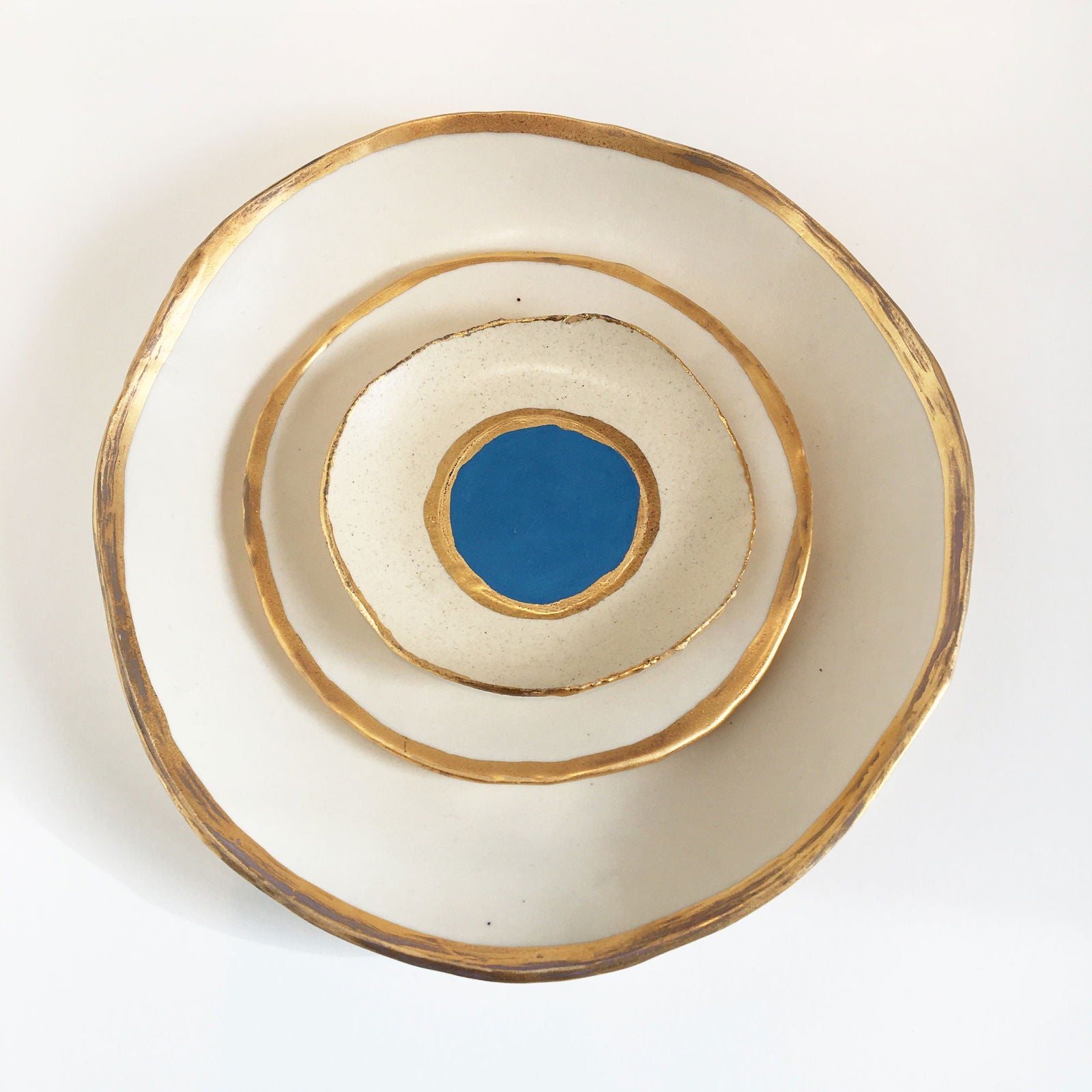 Nesting Plates Set of 3 - Petroff Gallery -  - Marla Buck - Nesting Plates Set of 3