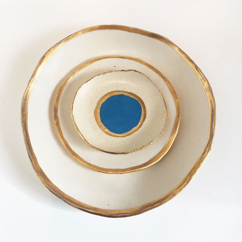 Nesting Plates Set of 3 - Petroff Gallery -  - Marla Buck - Nesting Plates Set of 3