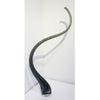 Neutral Grey Heron - Petroff Gallery - Glass Art
