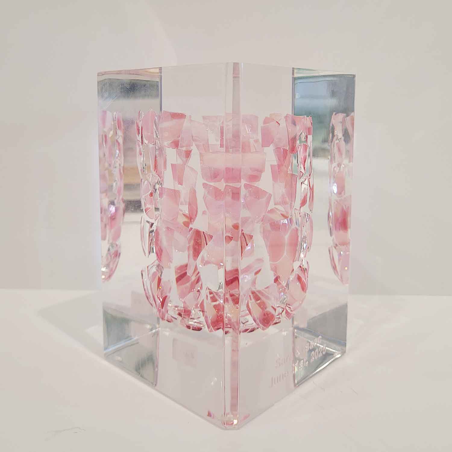 Large Wedding Cube Side - Petroff Gallery
