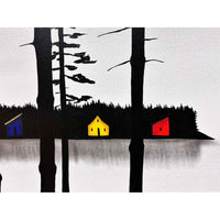 Next In Line 12" x 36" - Petroff Gallery - Painting