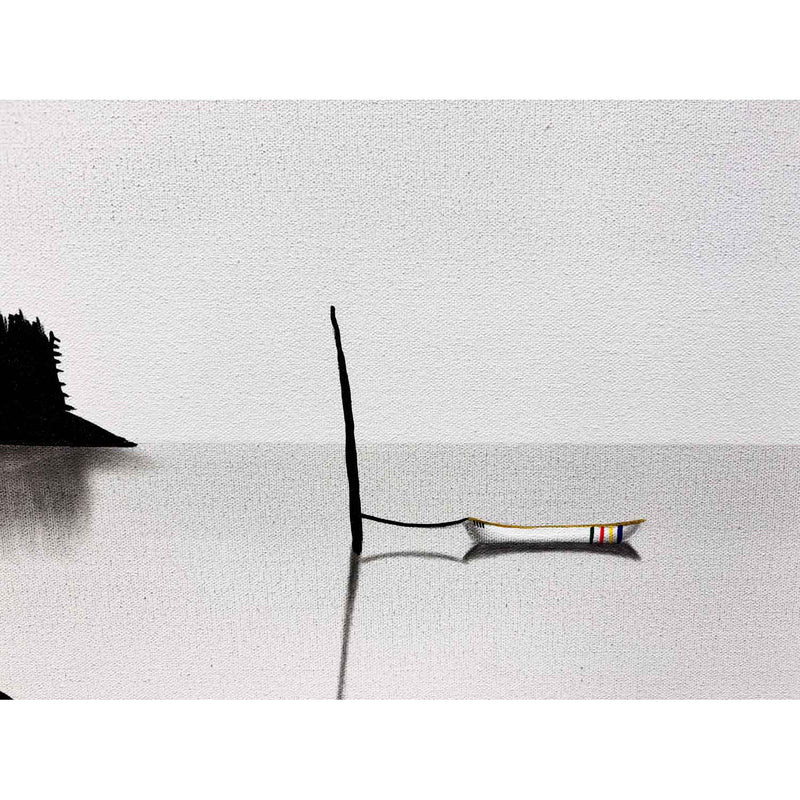 Next In Line 12" x 36" - Petroff Gallery - Painting