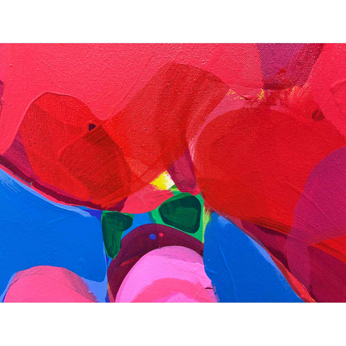 Nine Tulips 48" x 36" - Petroff Gallery - Painting
