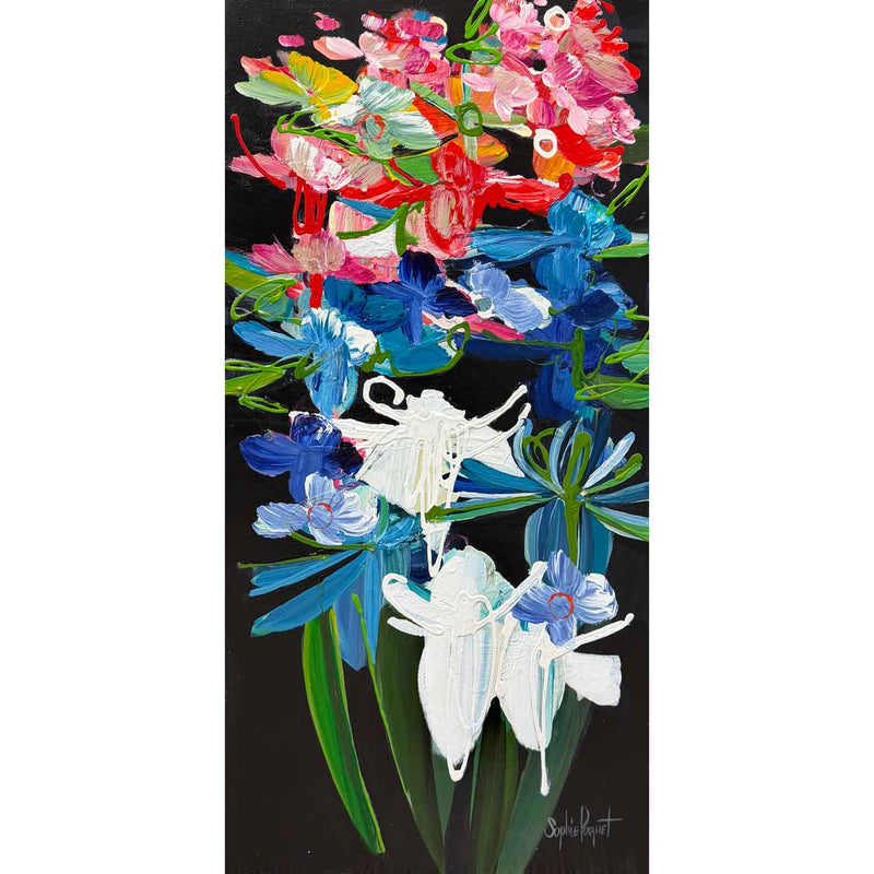 No Song Without You 36" x 18" - Petroff Gallery - Painting