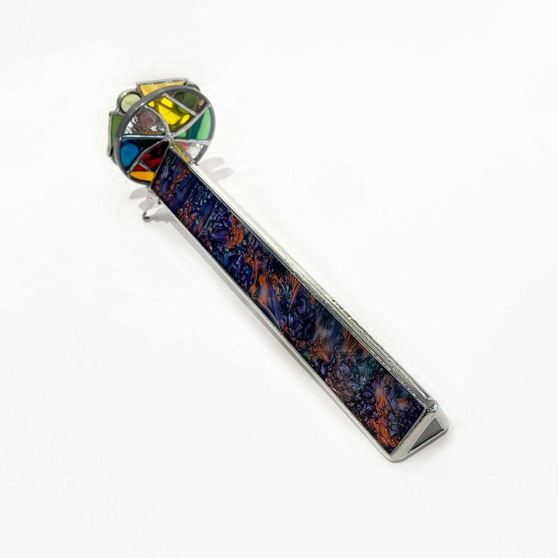 Large Orange Purple Kscope - Petroff Gallery - Kaleidoscope