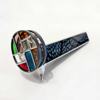 Large Black White Nature Kscope - Petroff Gallery - Kaleidoscope