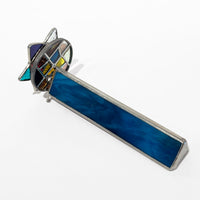 Sm Star of David Blue Kscope - Petroff Gallery - Kaleidoscopes 