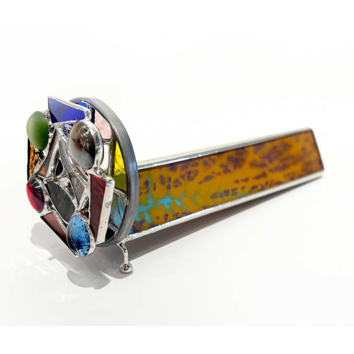 Small Orange/Purple Kscope - Petroff Gallery - Kaleidoscopes