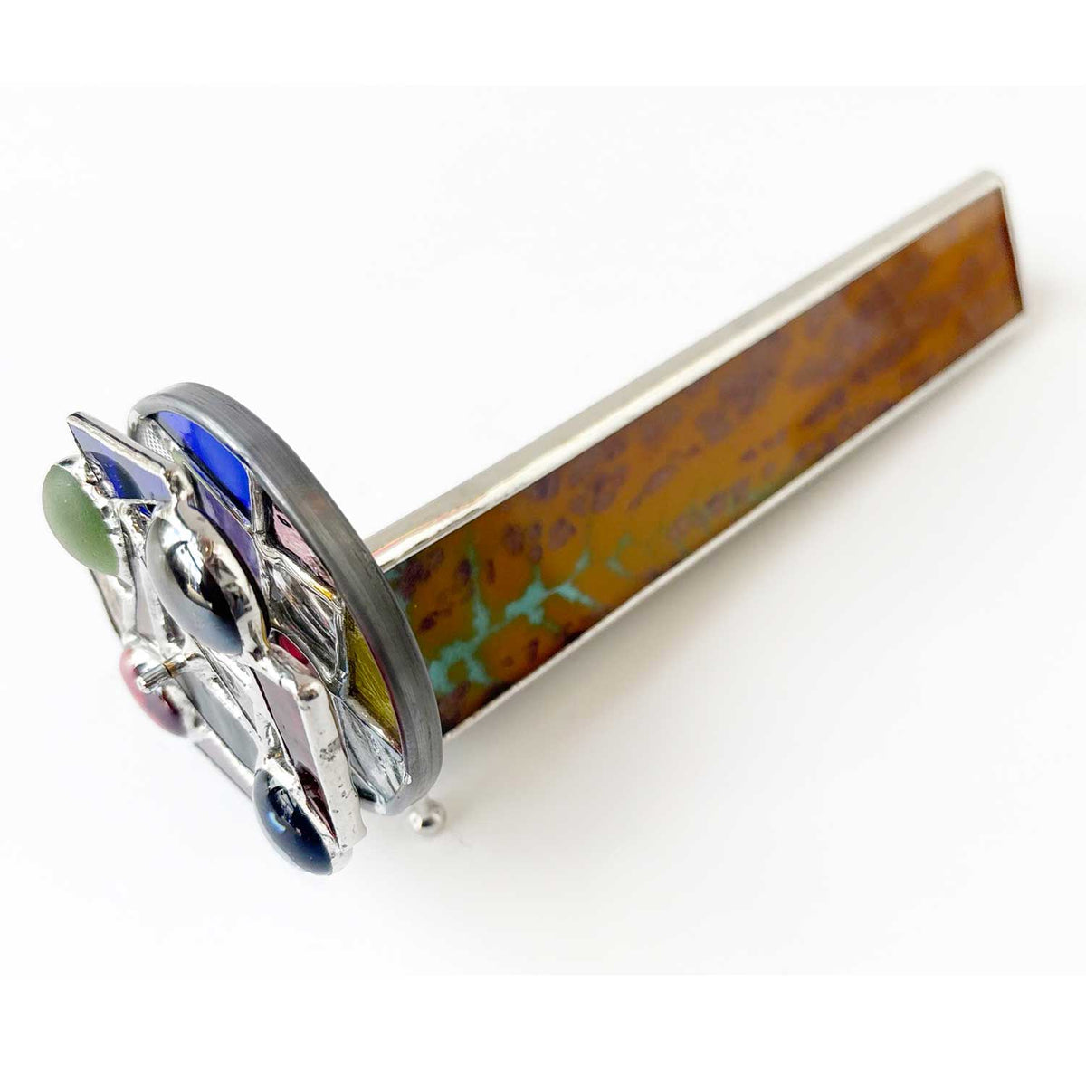 Small Orange/Purple Kscope - Petroff Gallery - Kaleidoscopes