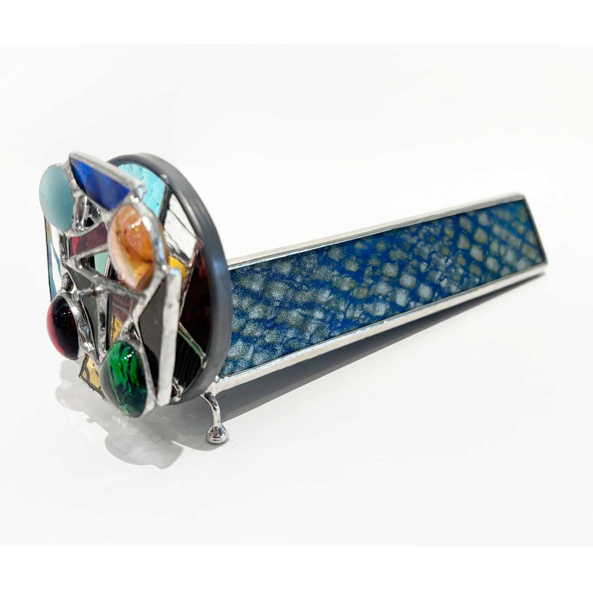 Small Blue/Silver Kscope - Petroff Gallery - Kaleidoscopes