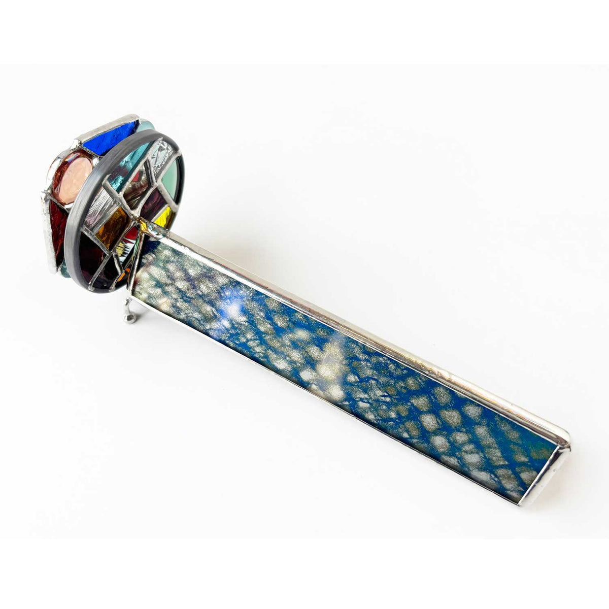 Small Blue/Silver Kscope - Petroff Gallery - Kaleidoscopes