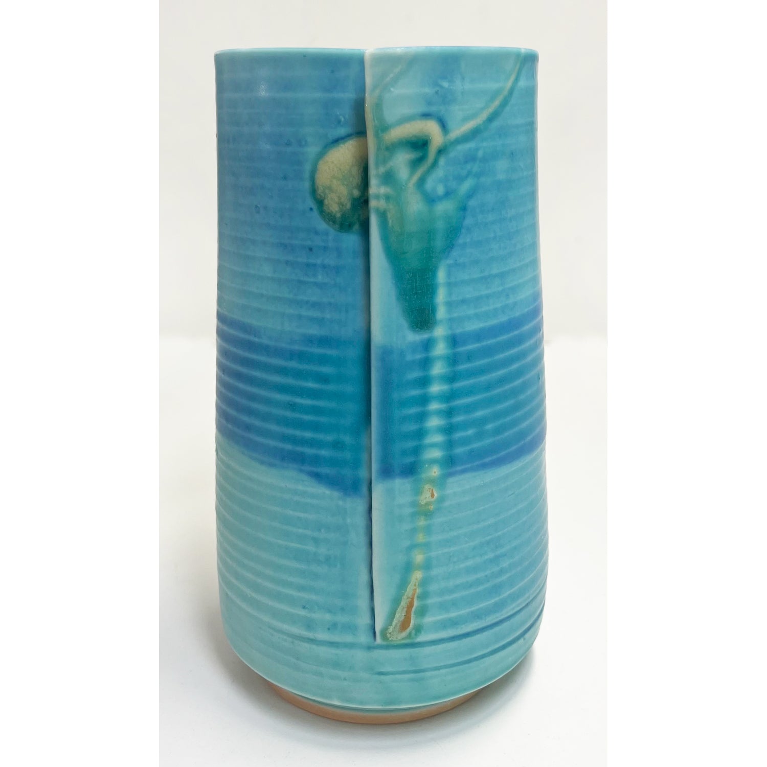 Kayo O'Young - Turquoise Cylinder, 8" x 4.5" x 4"