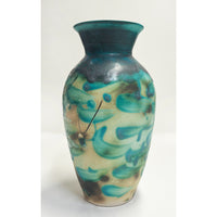 Kayo O'Young - Turquoise Amphora, 9" x 4" x 4"