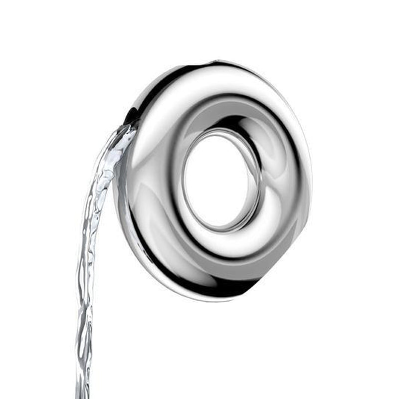 O Washing Cup - Polished Stainless - Petroff Gallery