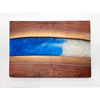Ocean Blue Pearl Walnut Board 1 Petroff Gallery 