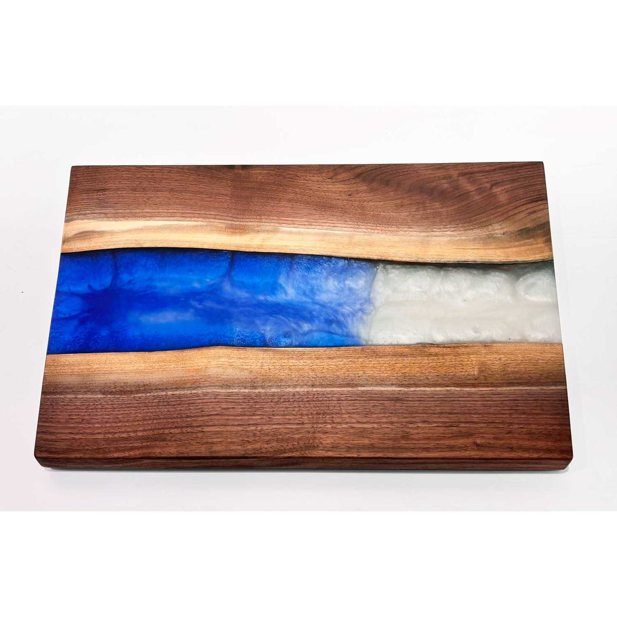 Ocean Blue Pearl Walnut Board 3 Petroff Gallery 