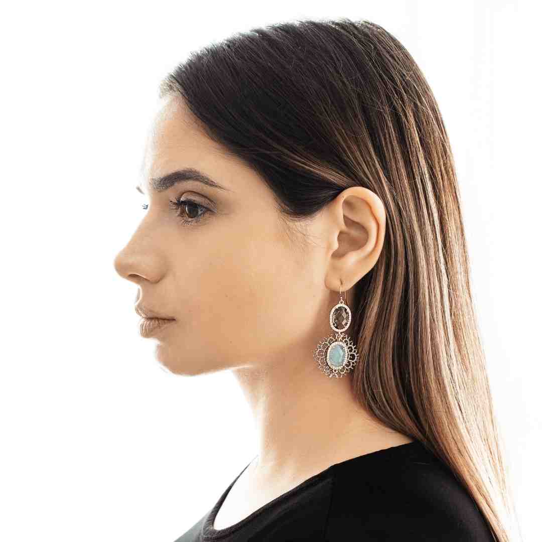 Olena Earrings - Petroff Gallery -  - Kim Smiley - Olena Earrings
