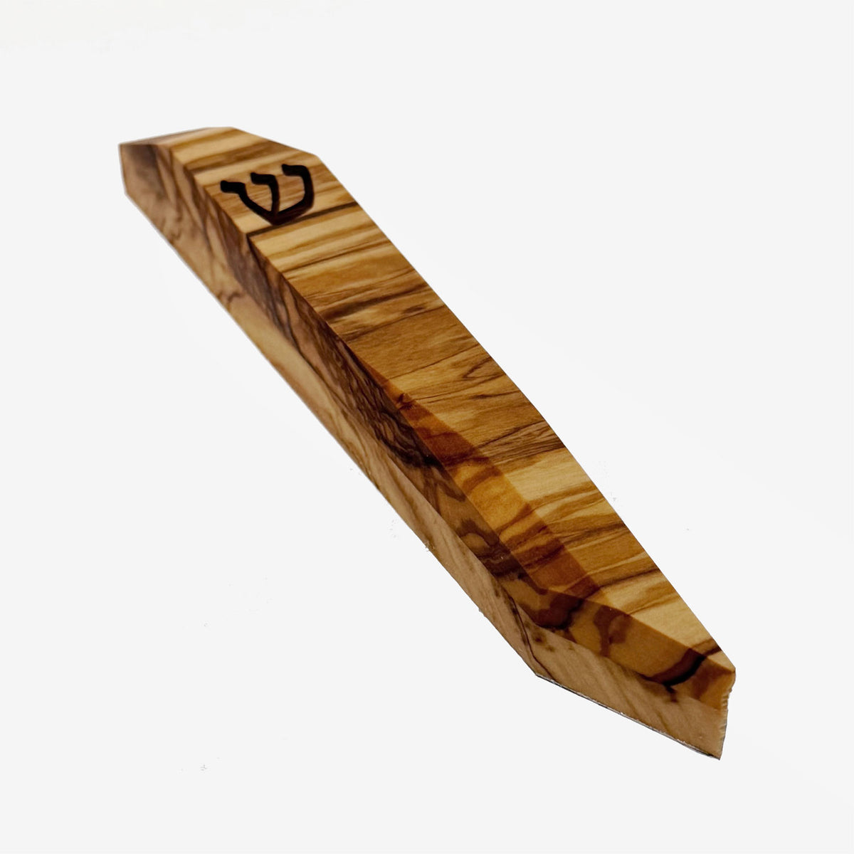 Olive Mezuzah - Petroff Gallery - Judaica