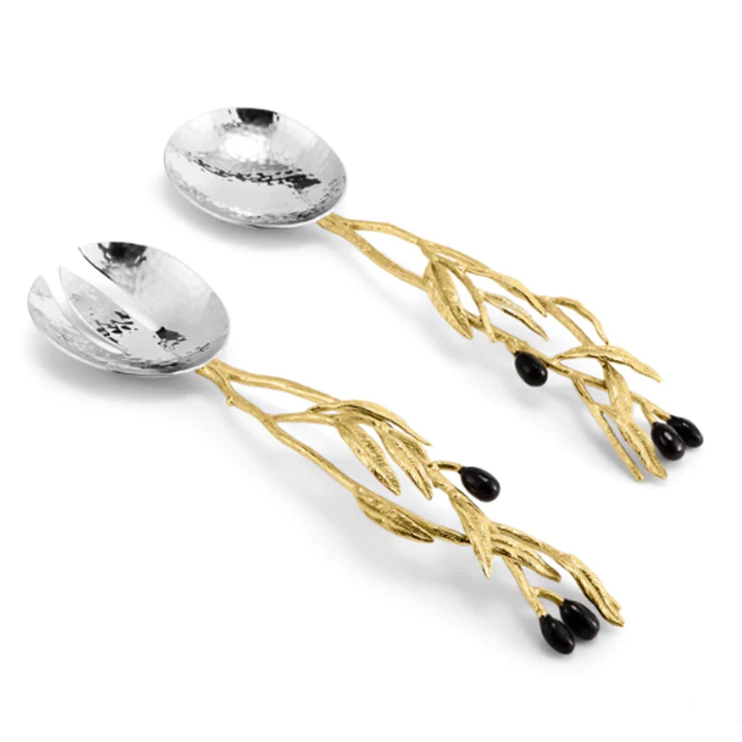 Olive Branch Serving Set - Petroff Gallery -  - Michael Aram - Olive branch serving set