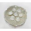 Opalescent Seder Plate - Petroff Gallery -  - Marla Buck - Opalescent Seder Plate, 13" dia.