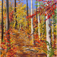 Open Invitation 48" x 48" - Petroff Gallery - Painting
