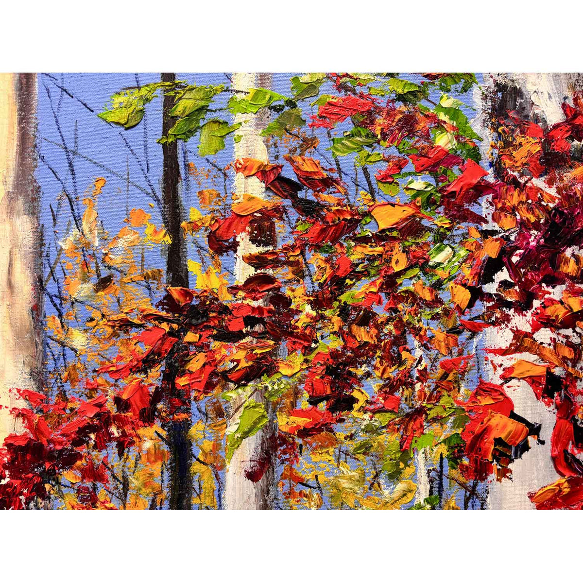 Open Invitation 48" x 48" - Petroff Gallery - Painting