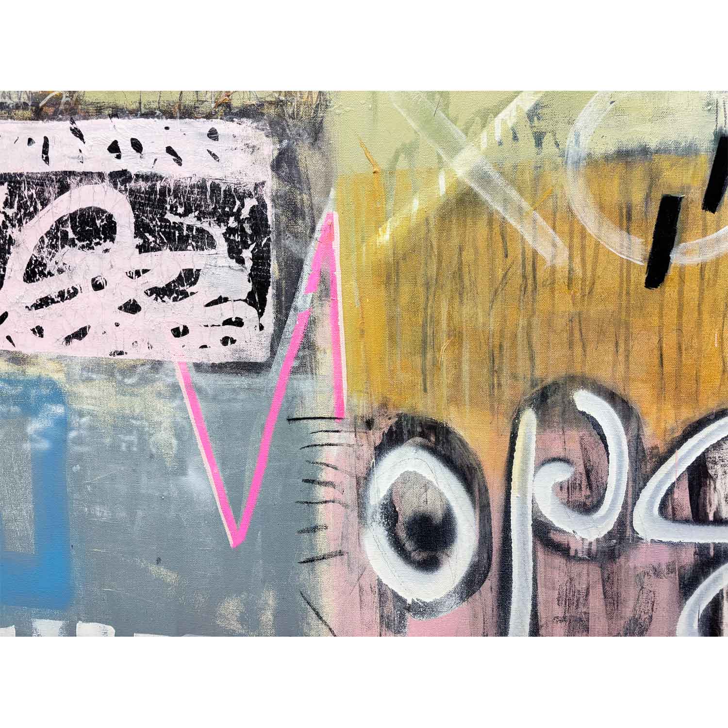 Open 40" x 72" Diptych - Petroff Gallery - Painting