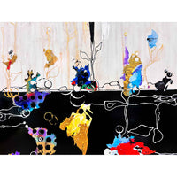 Opening to Possibilities 48" x 48" - Petroff Gallery - Painting