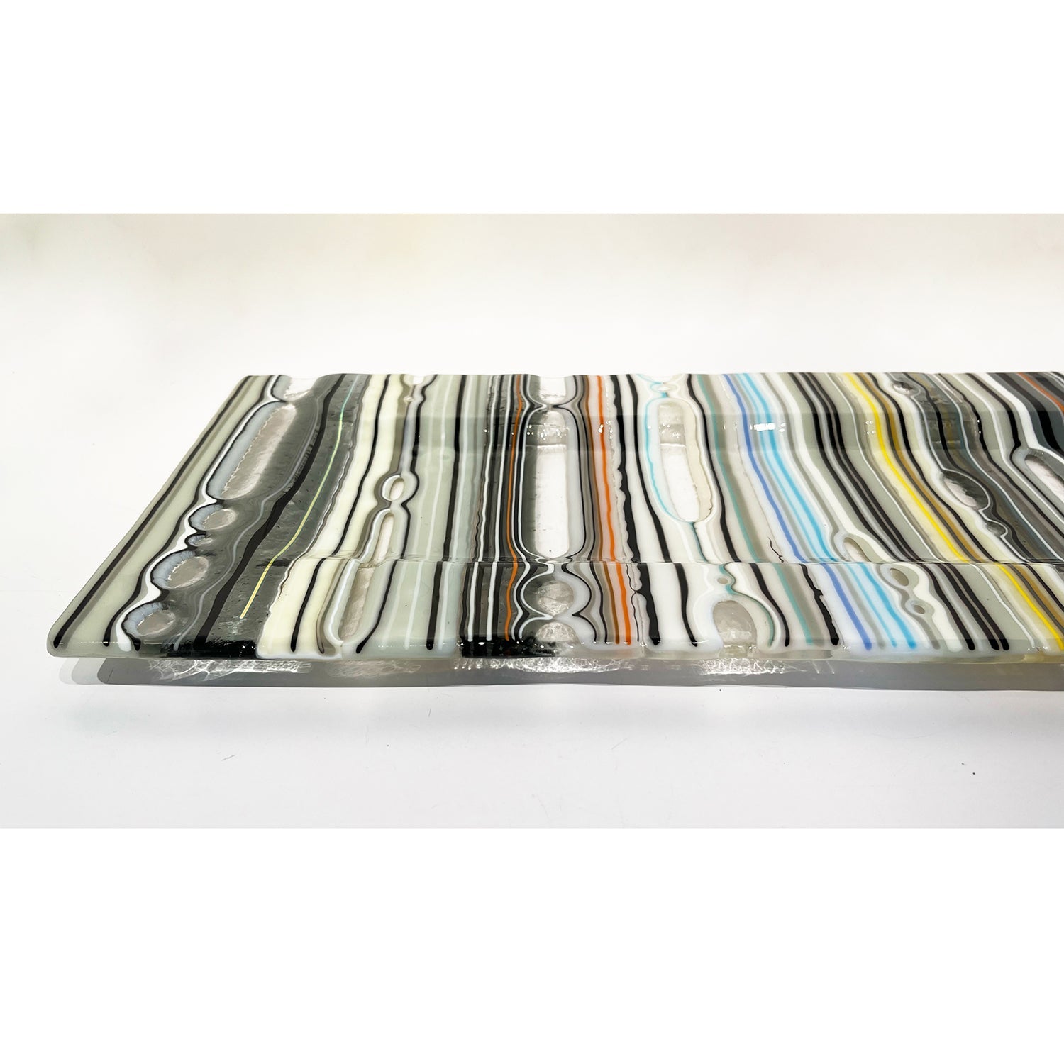 Organic Tray Black & White - Petroff Gallery -  - Renato Foti - Black and White Organic Tray 