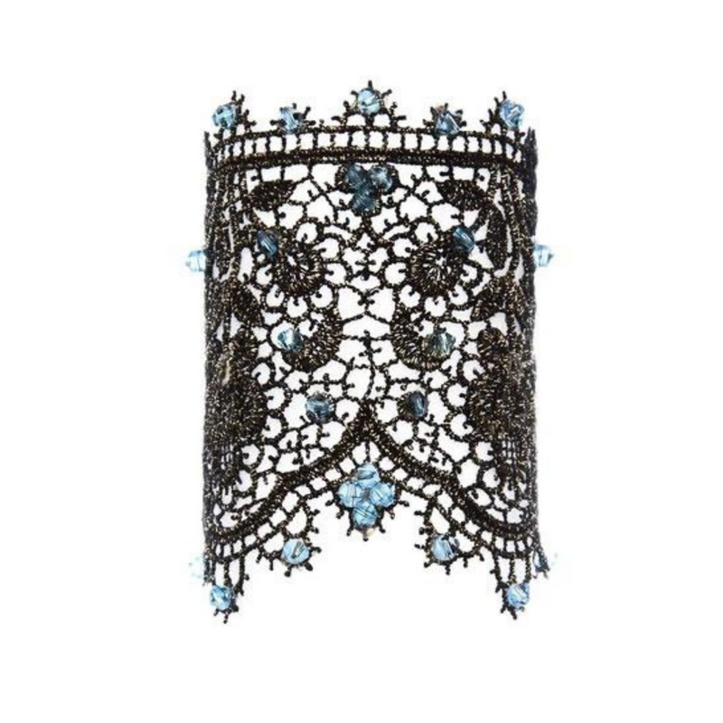 Oscar Cuff Black/Blue - Petroff Gallery -  - Kim Smiley - Oscar Cuff Black/Blue