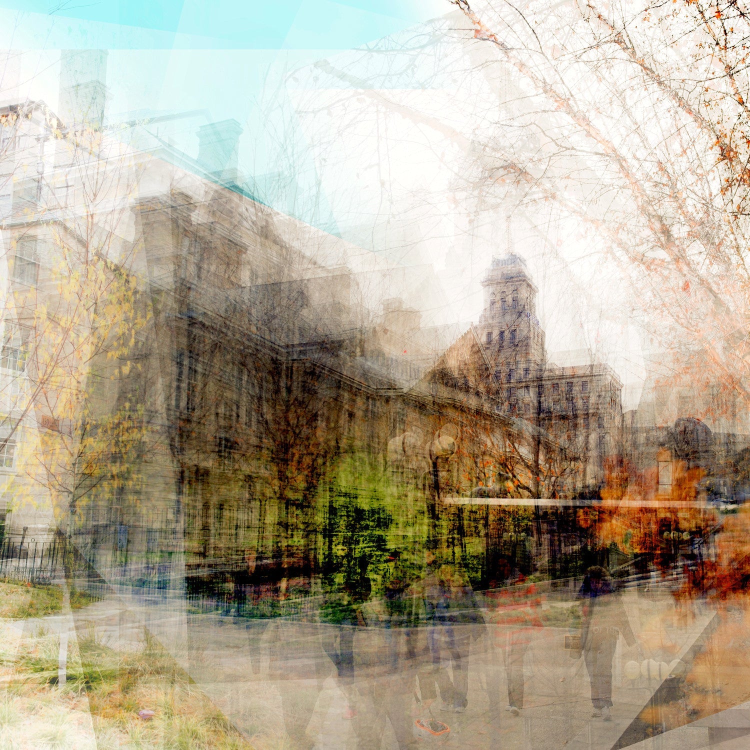 Osgoode Hall 33" x 33" - Petroff Gallery -  - chris albert0 osgoode hall